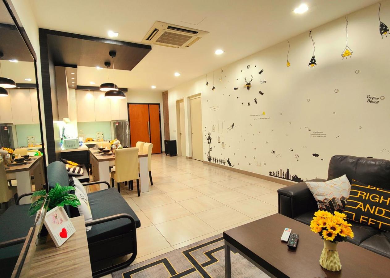 Ipoh City Modern Homestay Octagon 5-7 Pax Apartment Suite Free Parking By City Home Empire Exterior photo